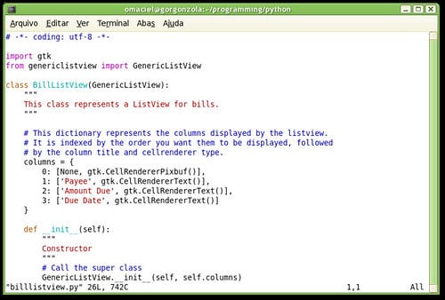 Generic PyGTK TreeView